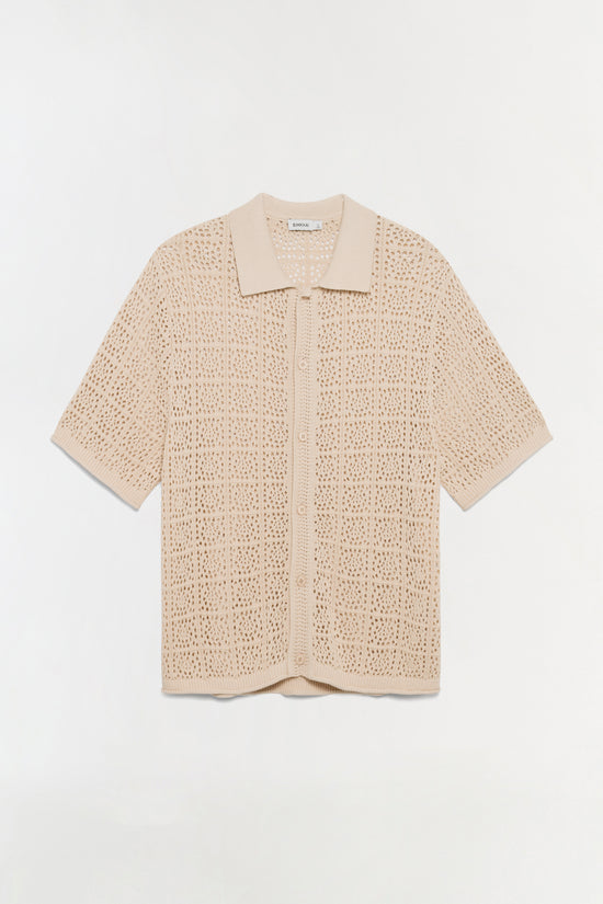 Billy Open Knit Shirt