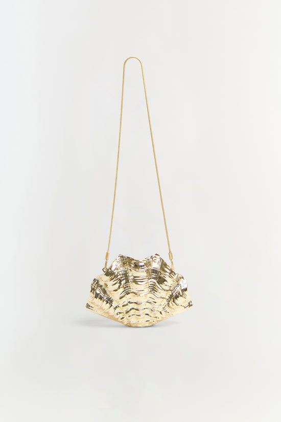 Venus Metal Shell Clutch