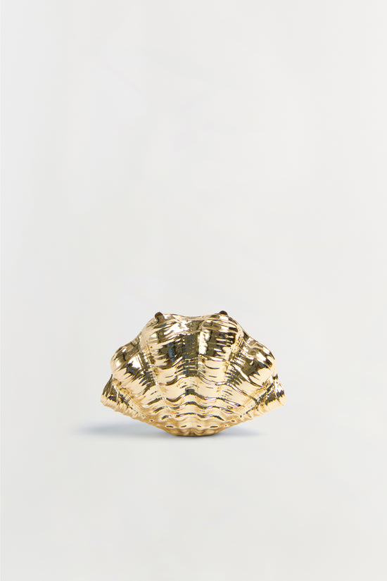 Venus Metal Shell Clutch
