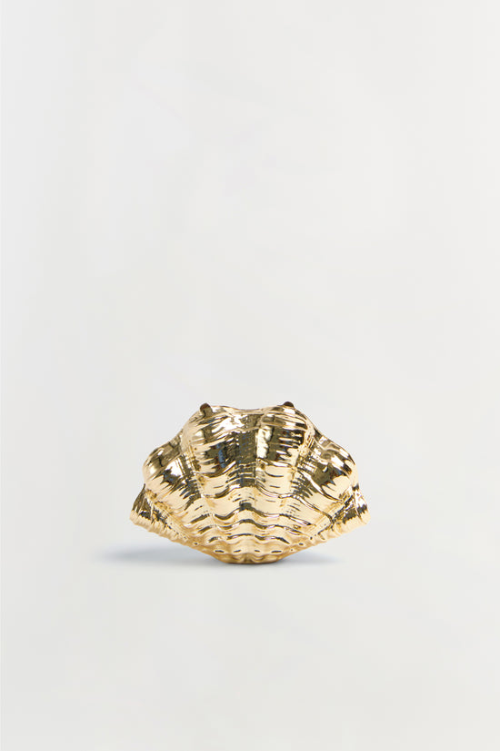Venus Metal Shell Clutch