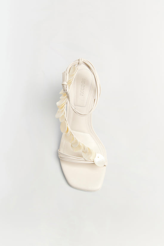 Elin Shell Beaded Heel