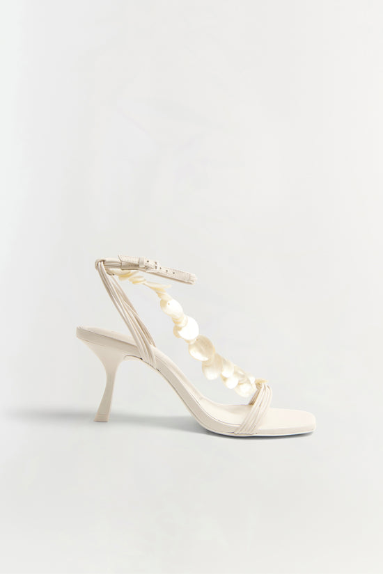 Elin Shell Beaded Heel