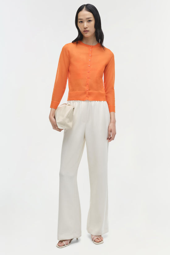 Rachel Sheer Knit Cardigan