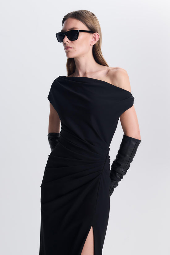 Josefine Draped Midi Dress