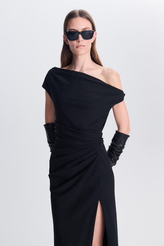 Josefine Draped Midi Dress