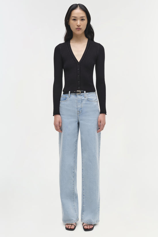 Ailany Rib Knit Cardigan