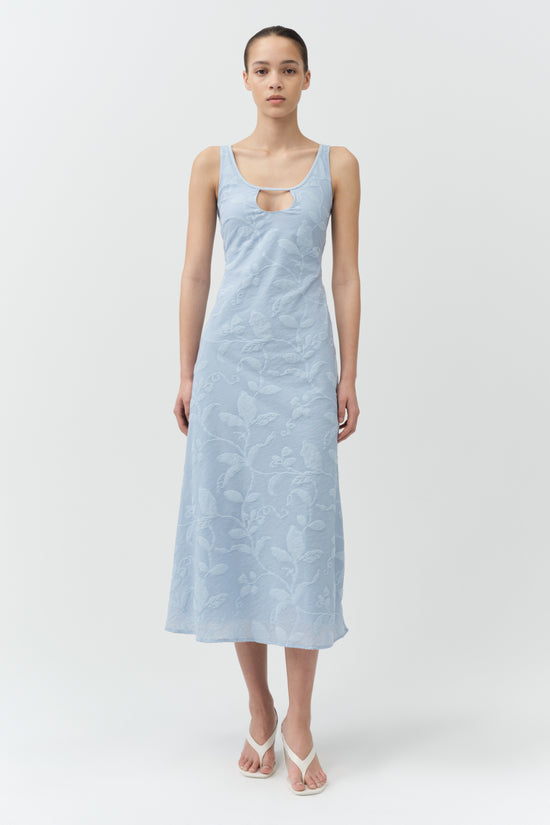 Rosalia Jacquard Midi Dress