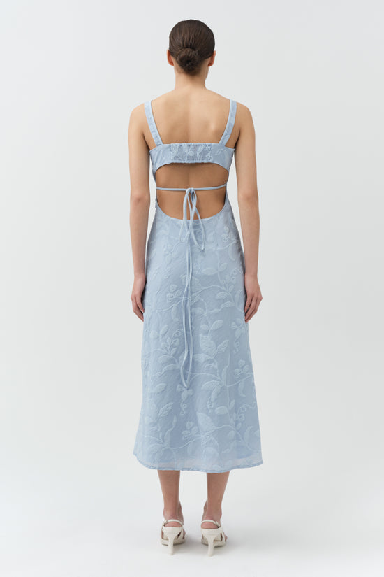Rosalia Jacquard Midi Dress
