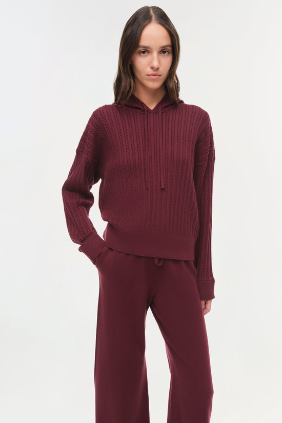 Hanna Cable Hoodie
