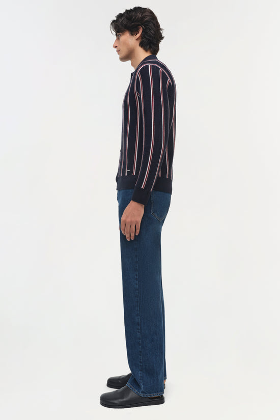 Elio Wool Collared Cardigan