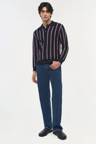 Elio Wool Collared Cardigan