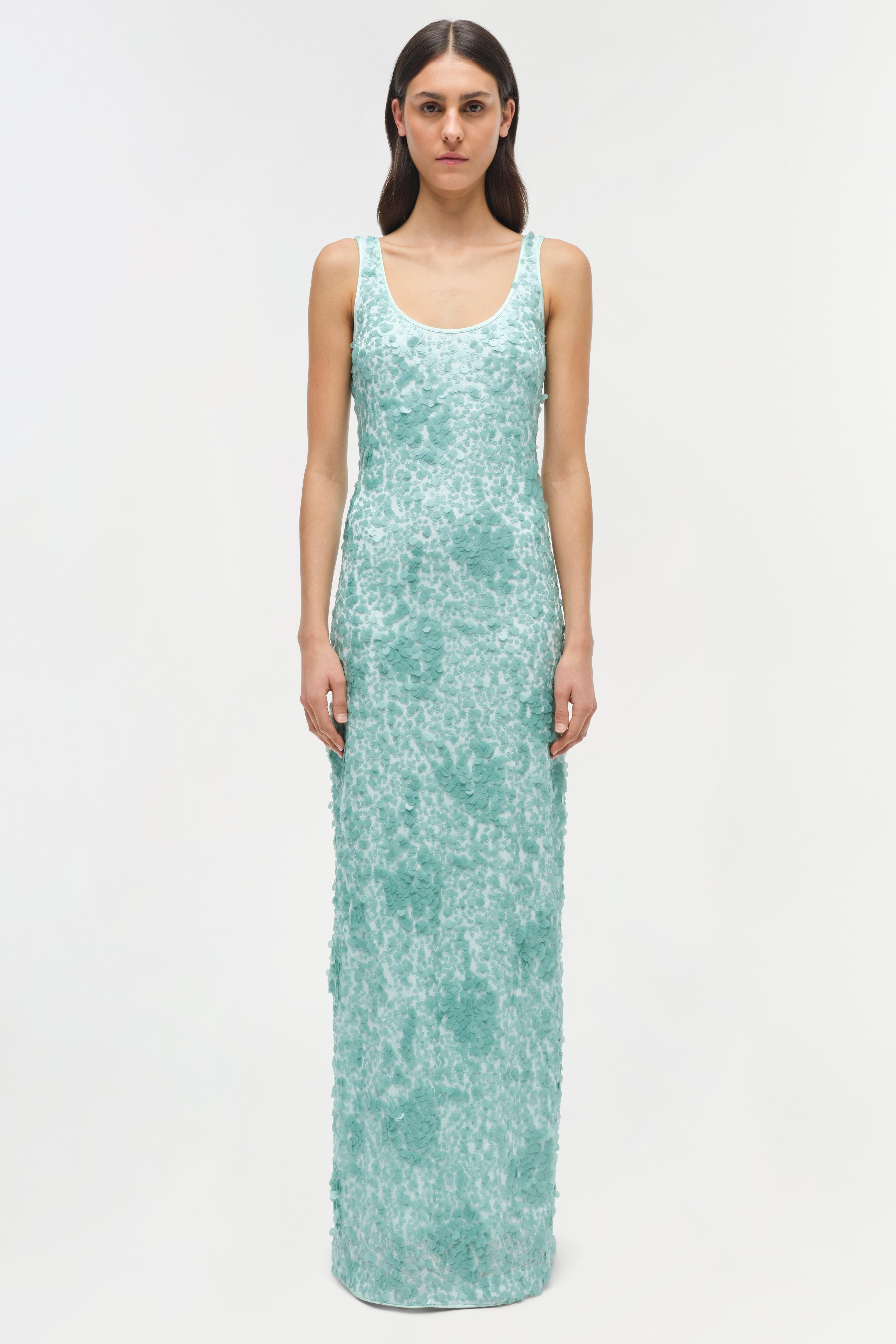 Bex Tank Maxi Dress - Seafoam | SIMKHAI Bex Tank Maxi Dress - Seafoam | SIMKHAI
