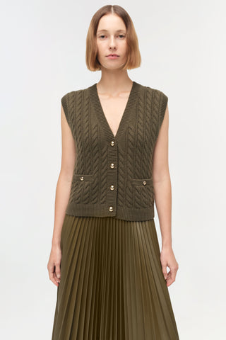 Perrie Cashmere Vest