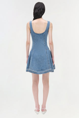 Eleodra Denim Mini Dress