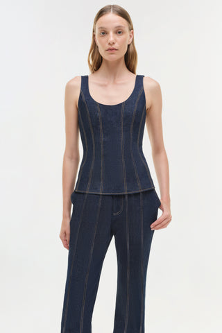 Ansel Denim Trouser