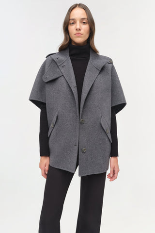 Jones Wool Cape Jacket