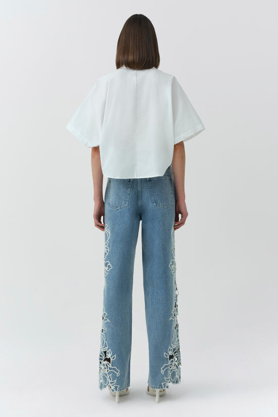 Porter Embroidered Jean