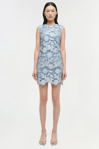 Mickie Embroidered Mini Dress