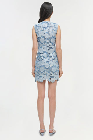 Mickie Embroidered Mini Dress