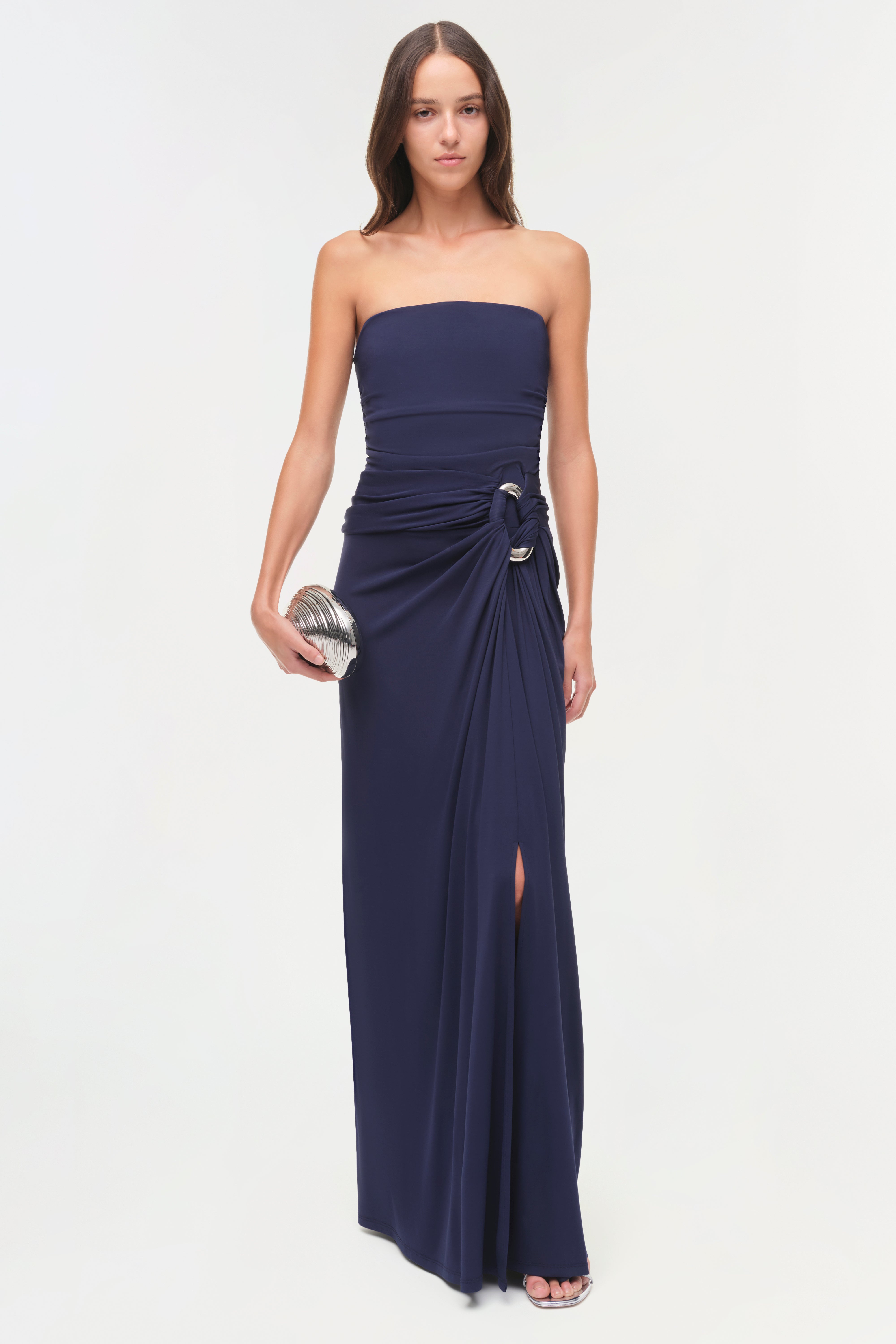 simkhai adalys strapless jersey dress SIMKHAI Adalys Bustier Dress