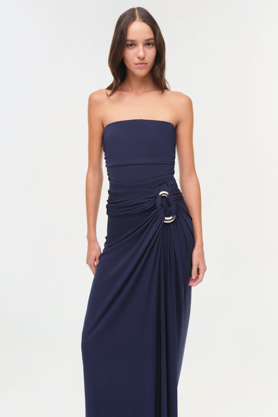 Emma Strapless Jersey Gown