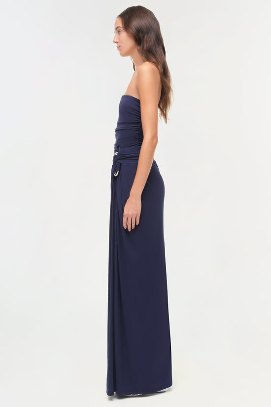 Emma Strapless Jersey Gown
