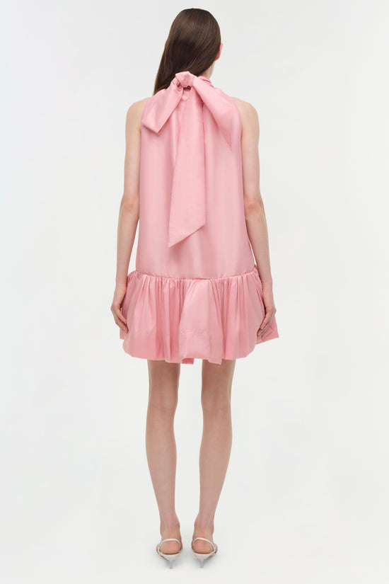 Hope Taffeta Bow Tie Mini Dress