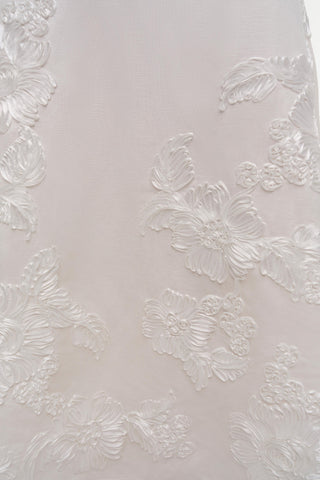 Annabella Soutache Linen Midi Dress