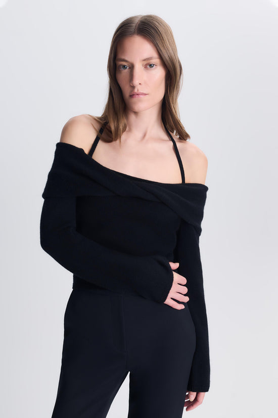 Cambria Off Shoulder Knit Top