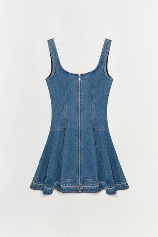 Eleodra Denim Mini Dress