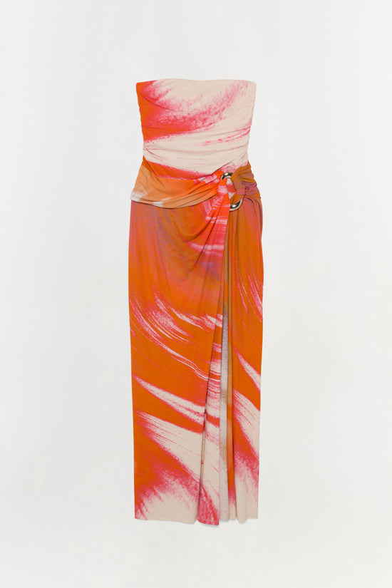 Emma Strapless Jersey Gown