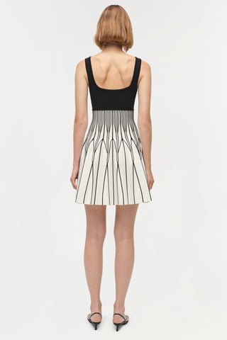 Cynder Illusion Knit Mini Dress