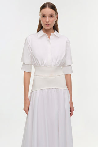 Stiles Knit Cotton Shirt