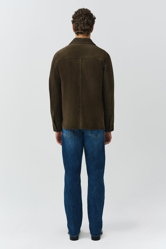 Michael Suede Utility Jacket