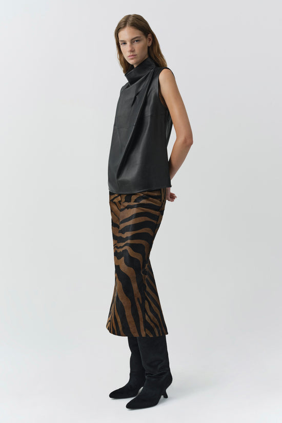 Halley Leather Top
