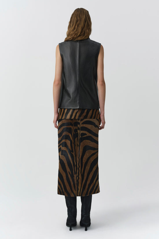 Halley Leather Top