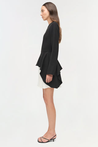 Amberly Pleated Mini Dress