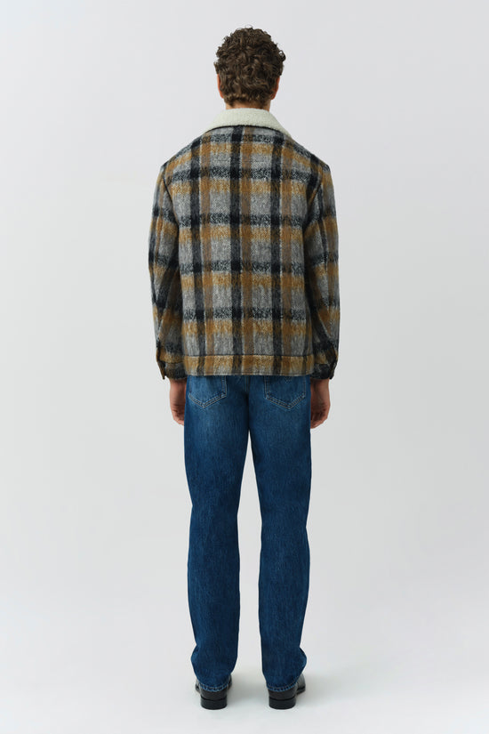 Ford Plaid Trucker Jacket