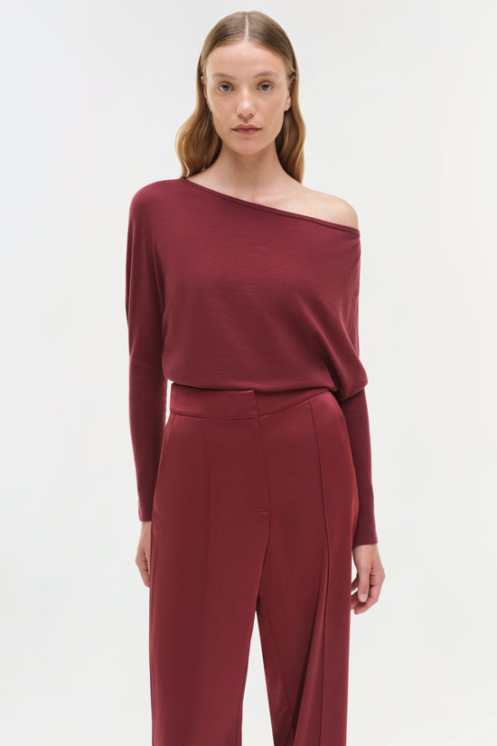 Lavina Off Shoulder Sweater