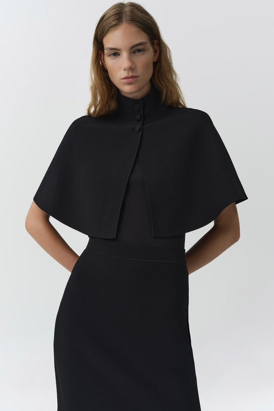 Ellignton Compact Knit Cape