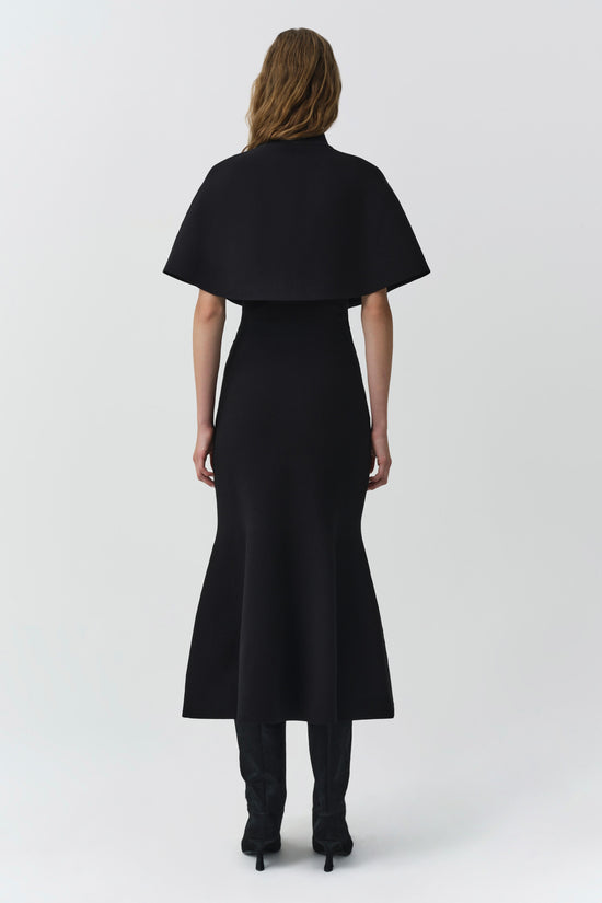 Zev Compact Knit Midi Skirt