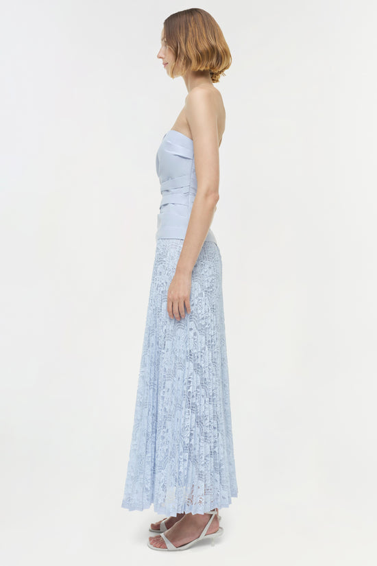 Annalise Cotton Lace Midi Dress