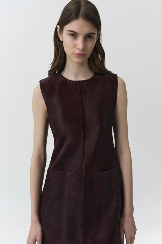 Sonoma Calf Hair Mini Dress