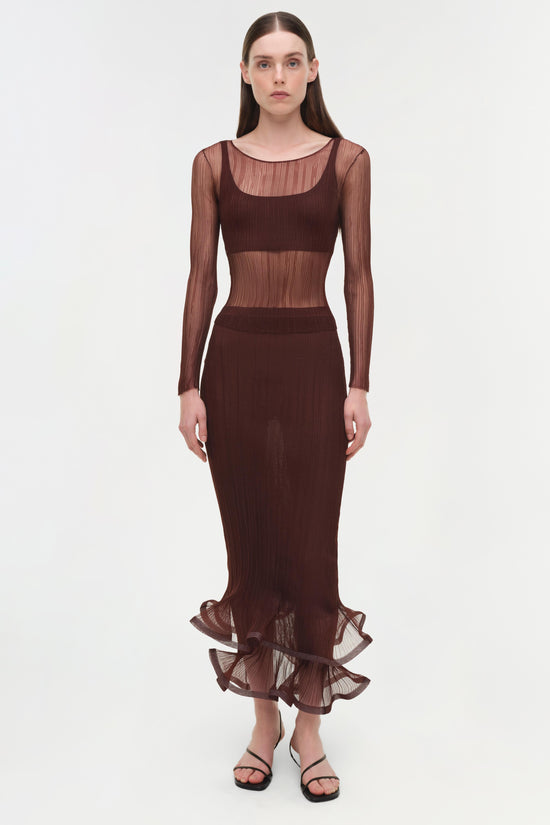 Leonie Sheer Plisse Top