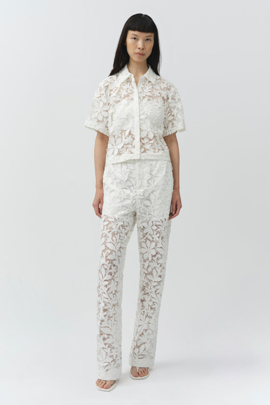 Annaelle Cotton Lace Top