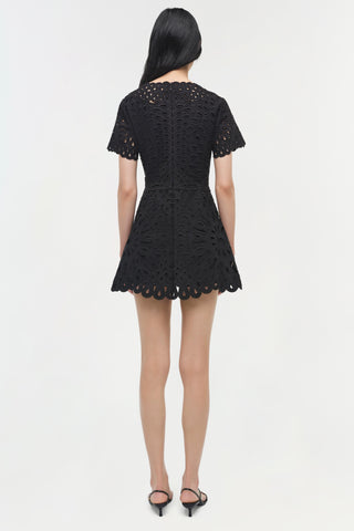 Emrys Embroidered Mini Dress