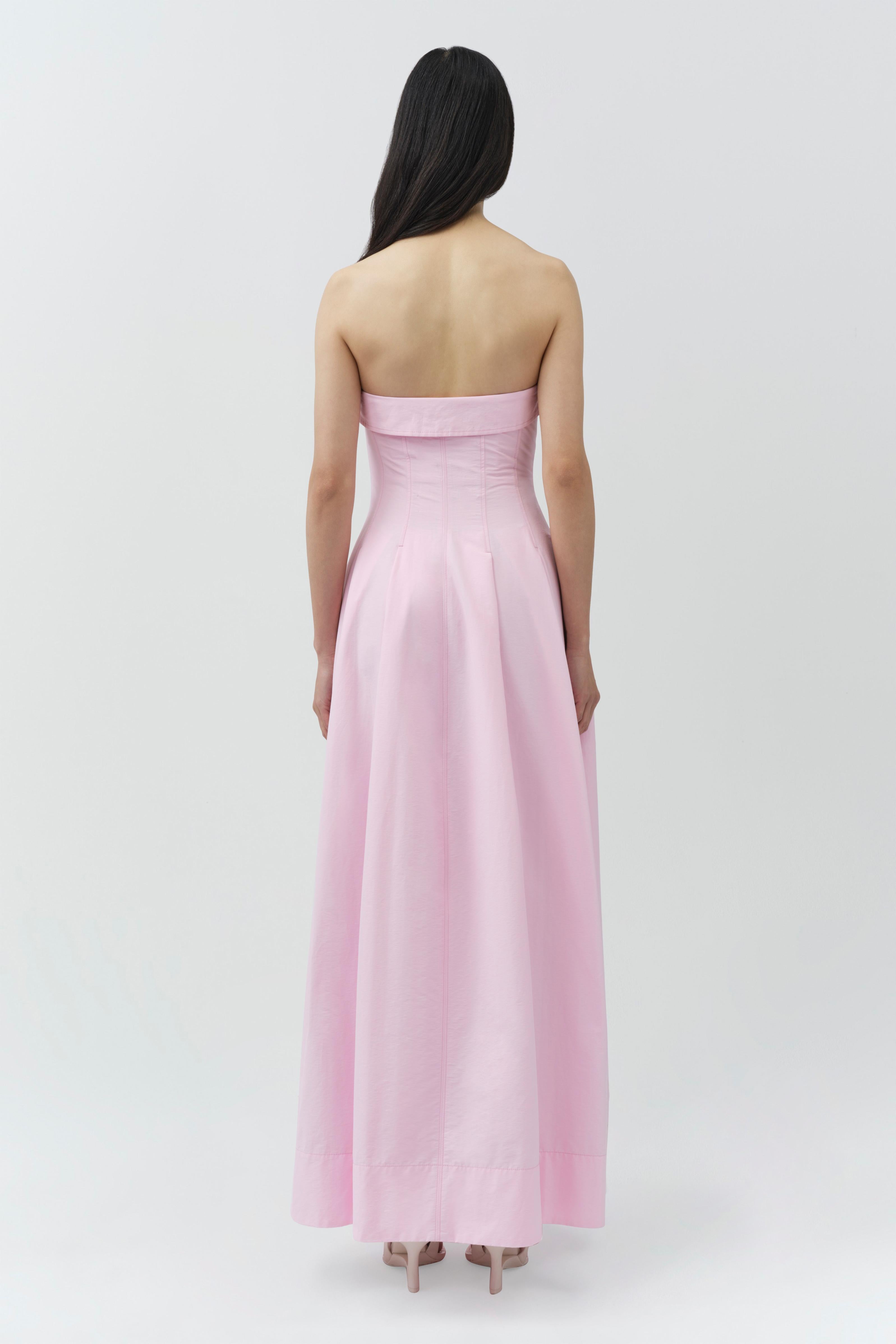 Simkhai Avril Bustier Dress in Pink - Size 6 Simkhai Avril Bustier Dress in Pink - Size 6