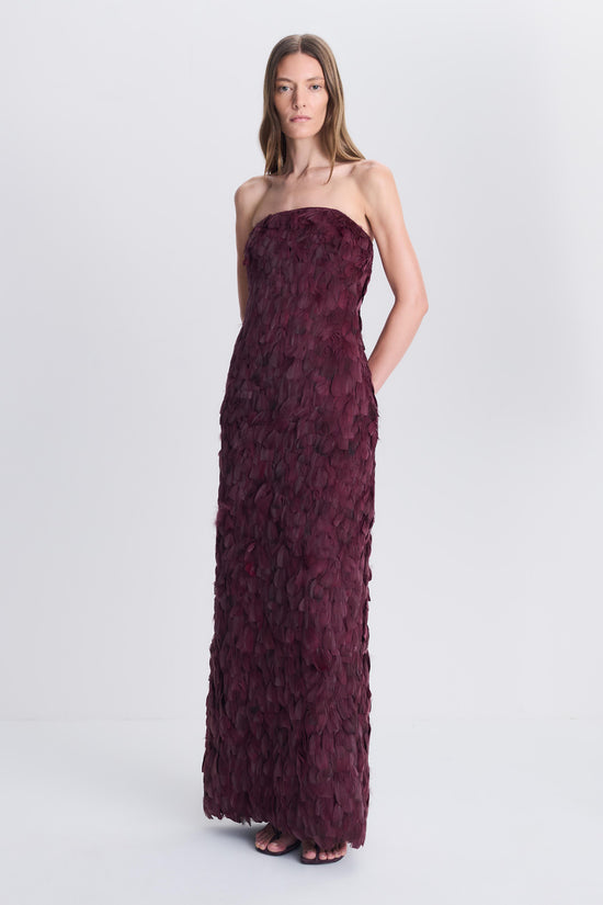 Malvina Feather Gown