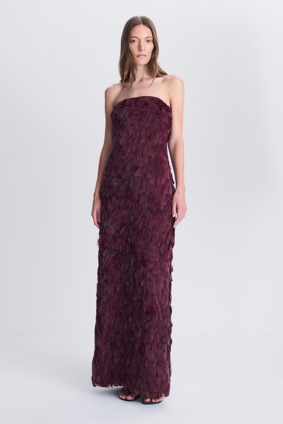 Malvina Feather Gown