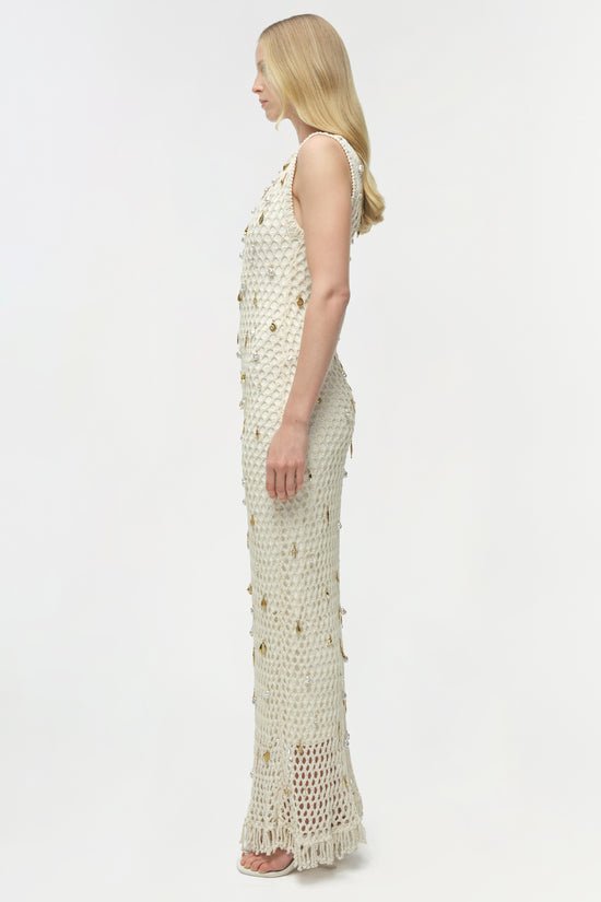 Coralia Knit Charmed Midi Dress